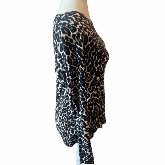 J. Crew Cheetah Leopard Sweater Size Small - Picture 8 of 10